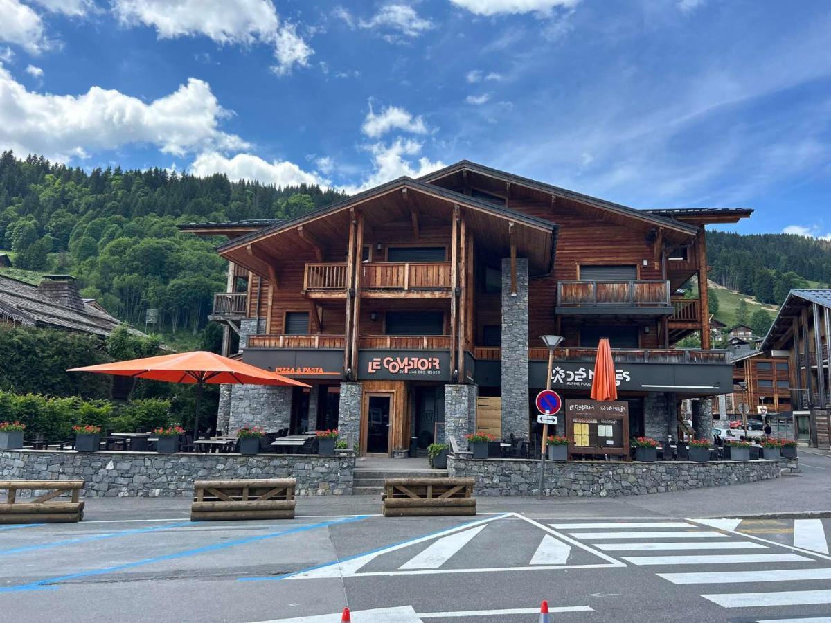 Appartement Familial De Luxe, Centre Station, 6 Pers., 2 Sdb, Terrasse, Parking, Wifi, Linge Inclus - Fr-1-623-179 Les Gets Exteriér fotografie